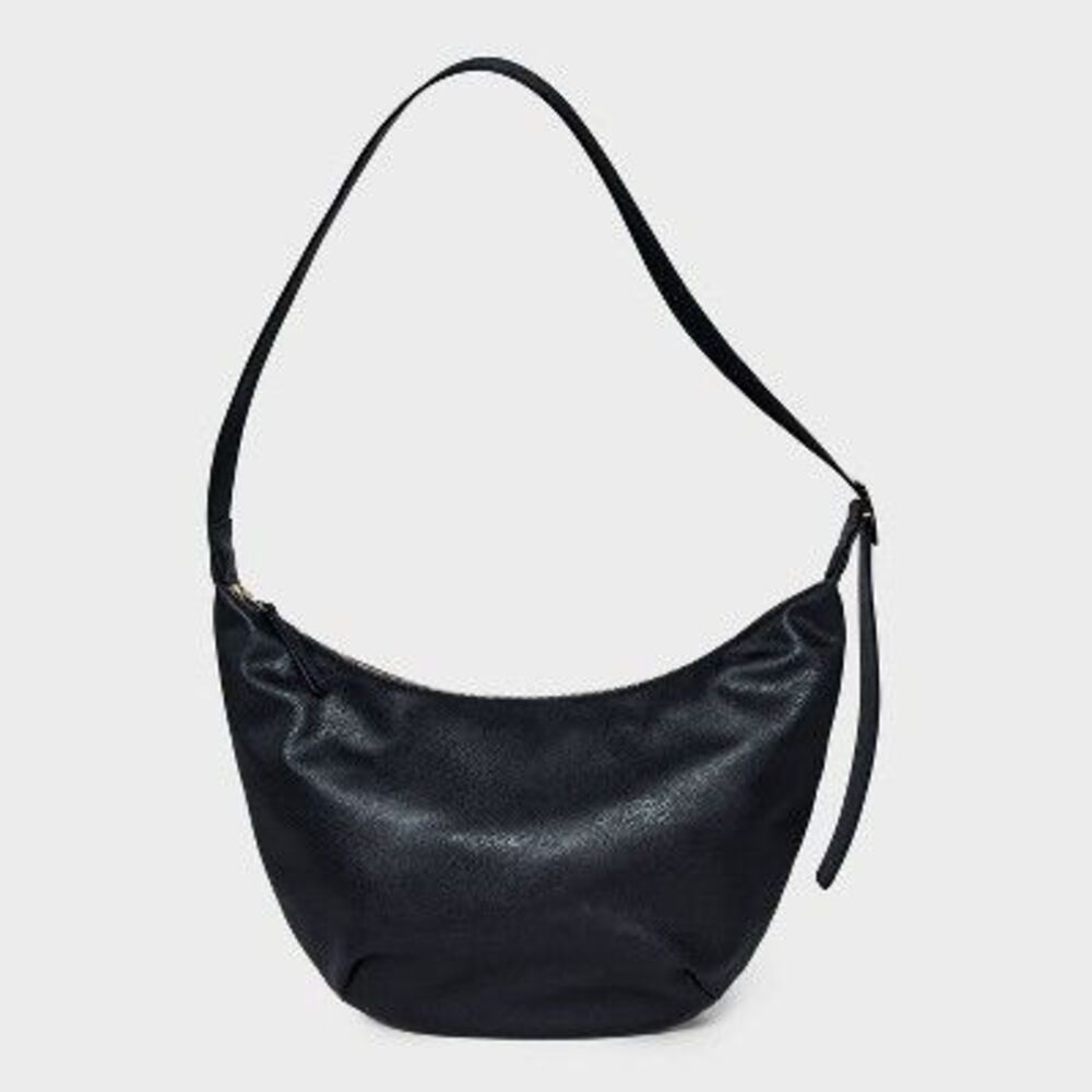 Universal Thread - Black Slouchy Crescent Sling Handbag